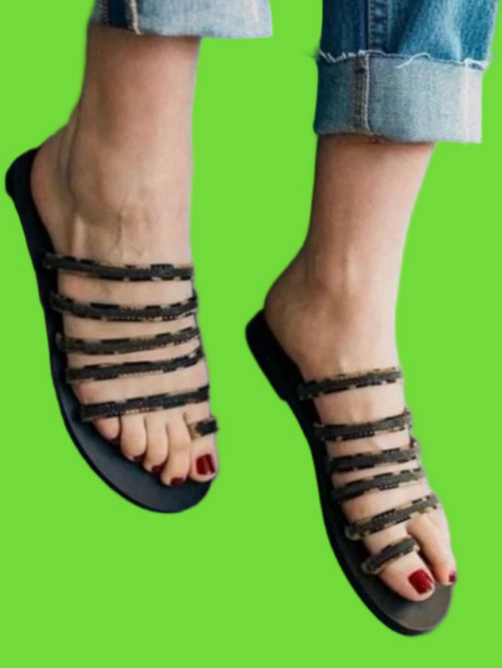 Mi.iM Shoes - Mi.iM Women’s Layla Animal Leopard Print Slip On Sandals